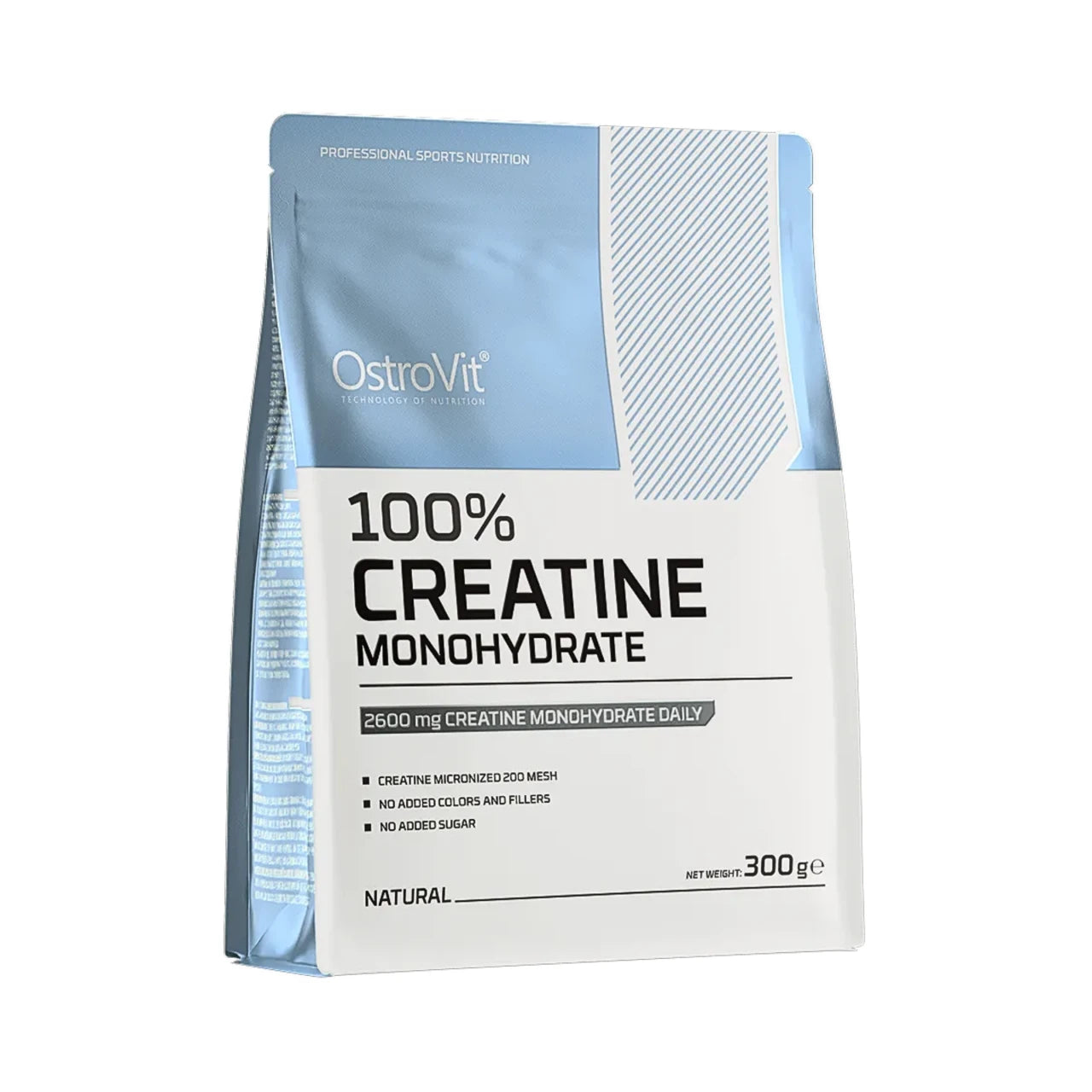 Creatina Monohidrato 300g Sin Sabor - OstroVit