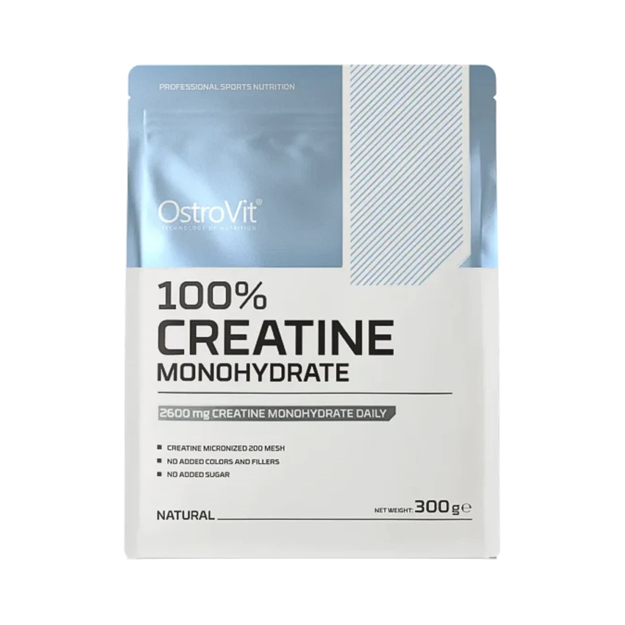 Creatina Monohidrato 300g Sin Sabor - OstroVit
