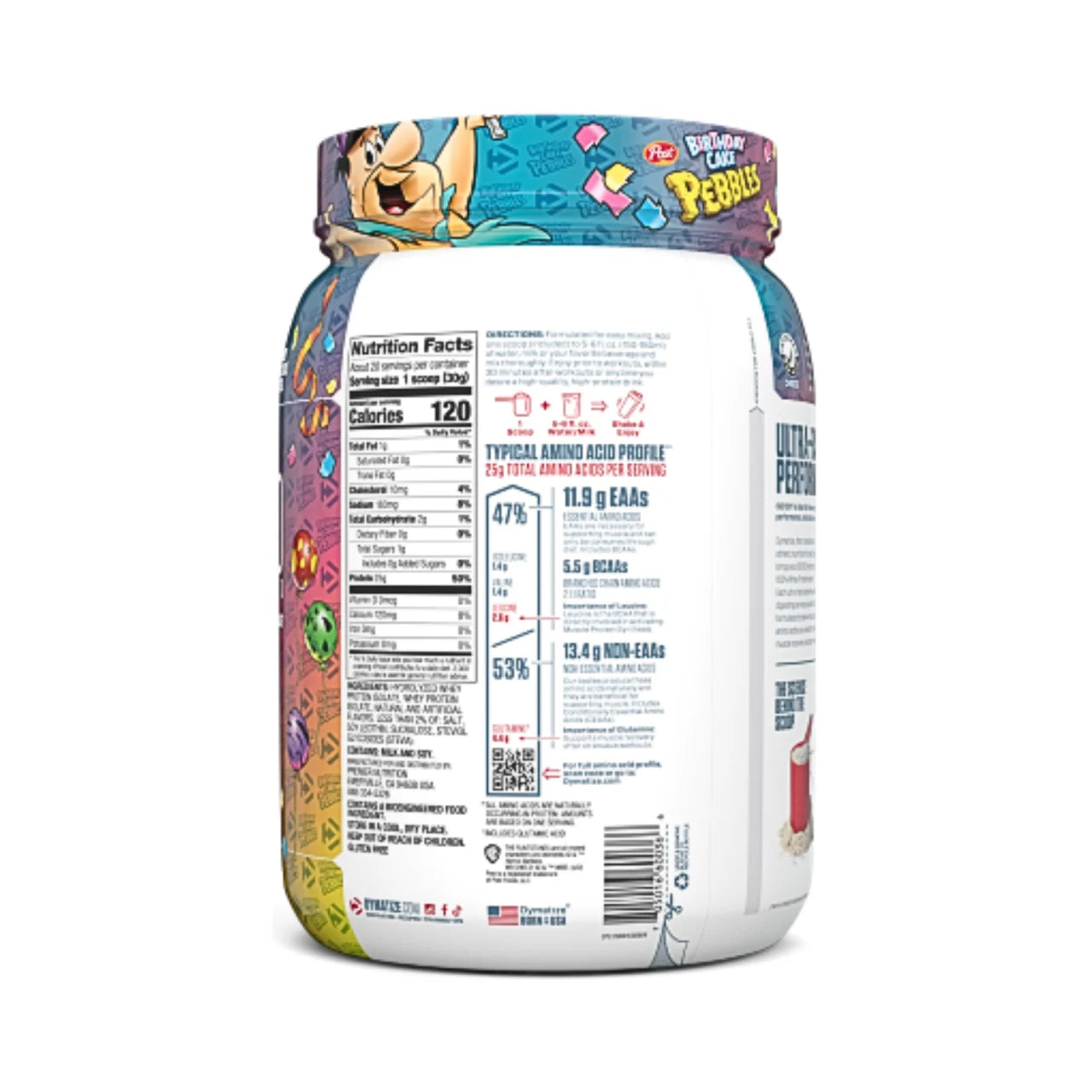 Proteína ISO 100 Hydrolyzed 1.4 Lb (640g) Birthday Cake Pebbles - Dymatize