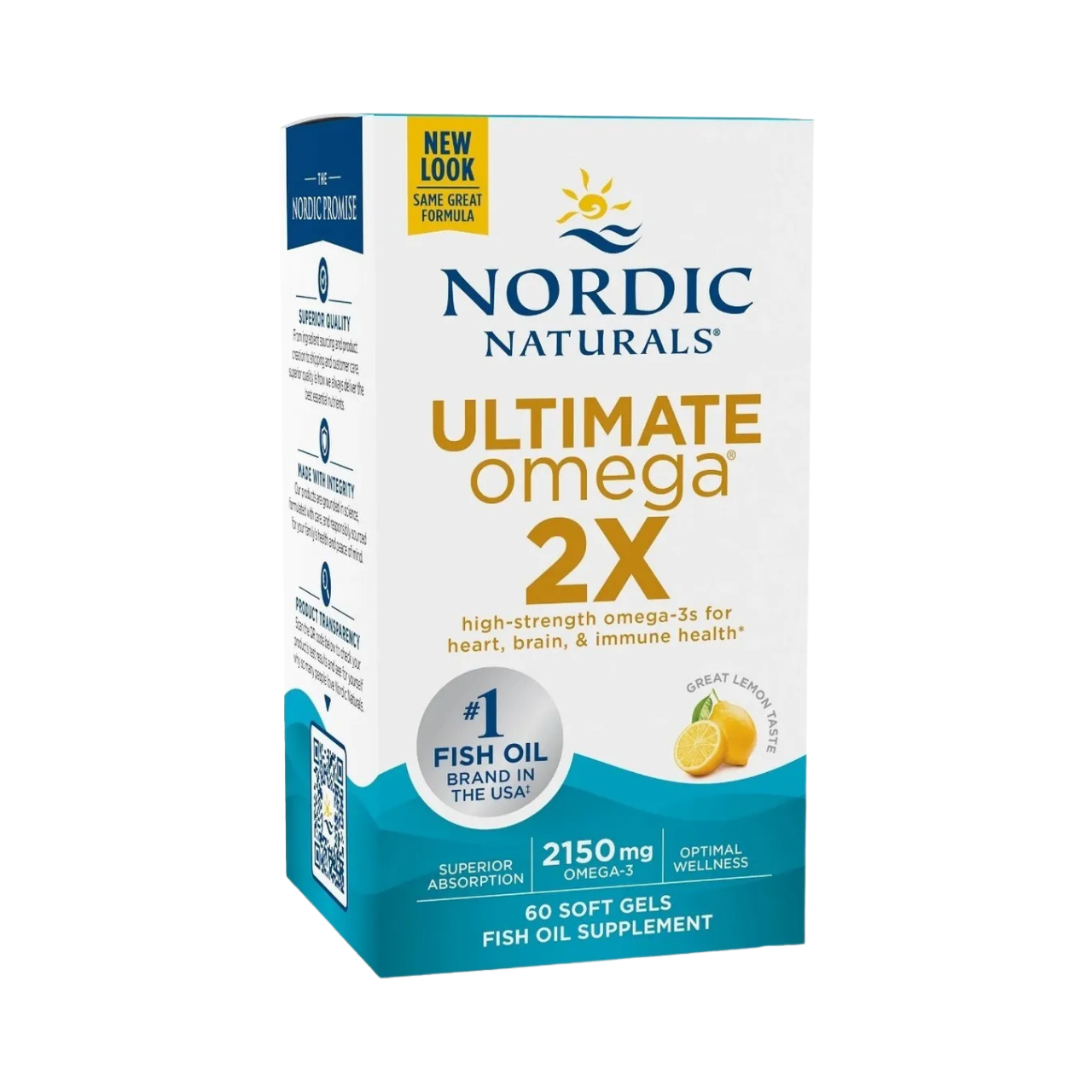 Ultimate Omega 2X 2150 mg - 60 Softgels - Nordic Naturals