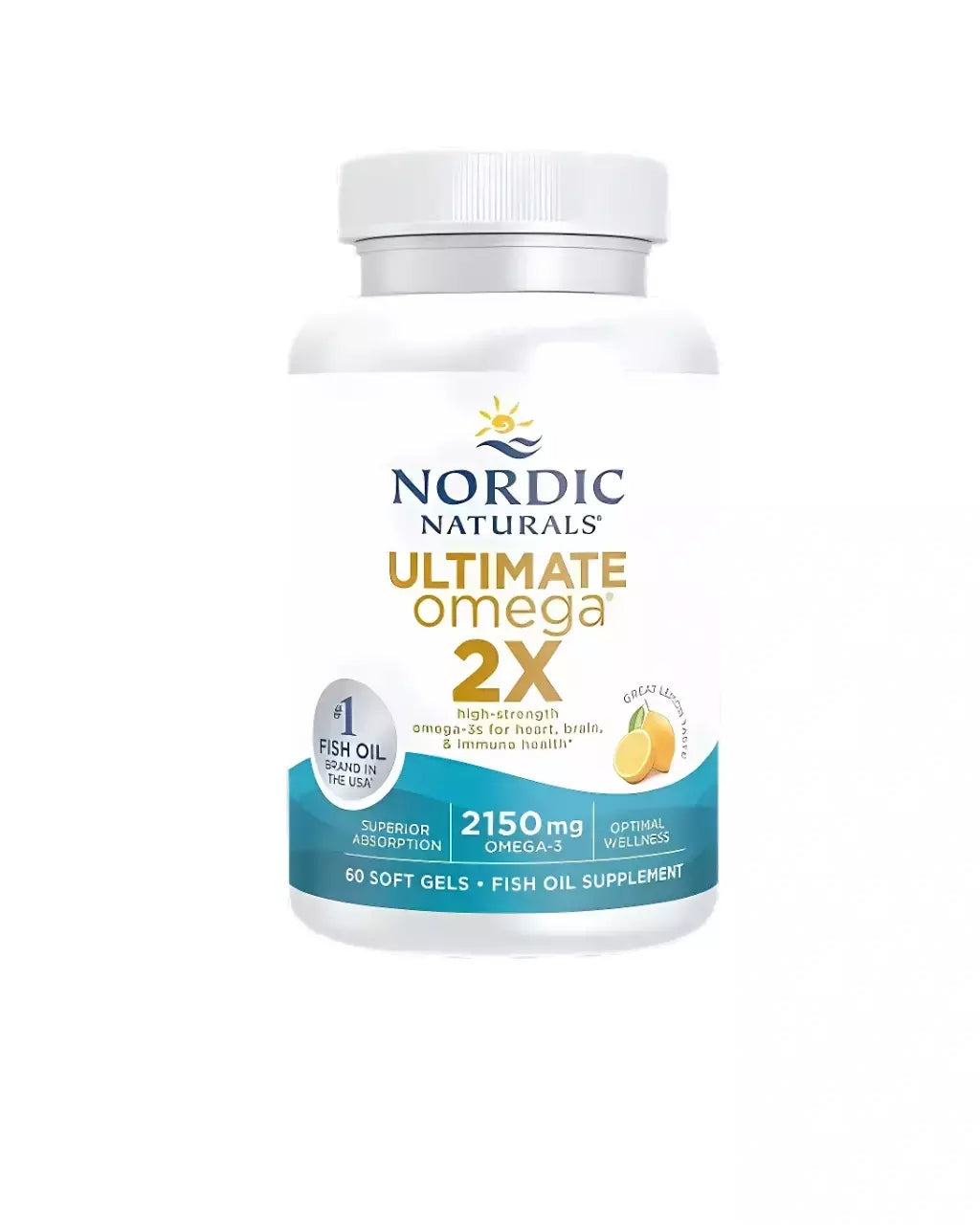 Ultimate Omega 2X 2150 mg - 60 Softgels - Nordic Naturals