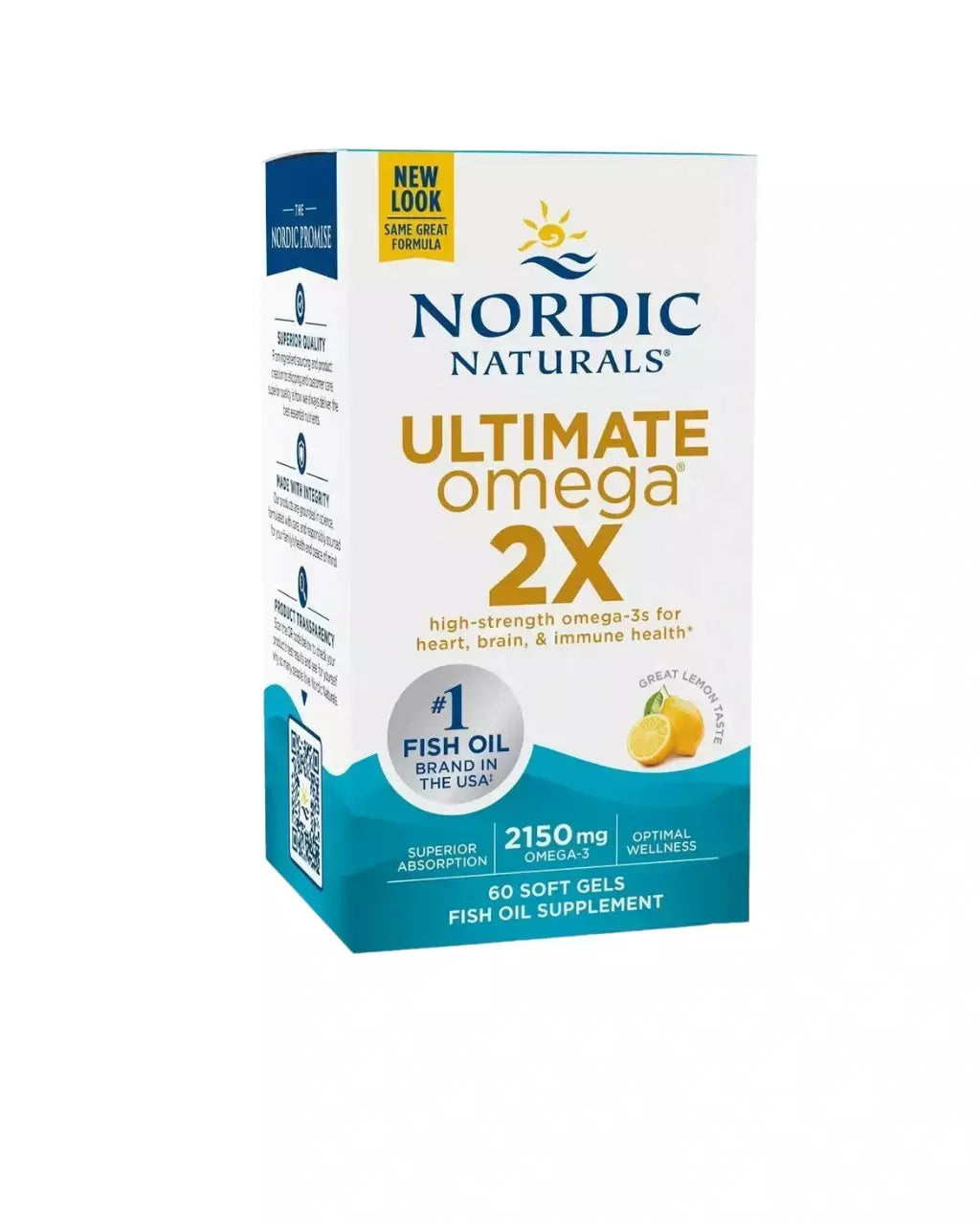 Ultimate Omega 2X 2150 mg - 60 Softgels - Nordic Naturals