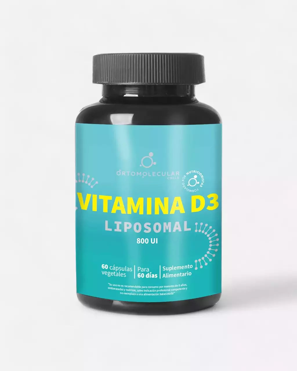 Vitamina D3 Liposomal 800 UI 60 Cápsulas
